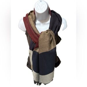 Multicolor Striped Scarf